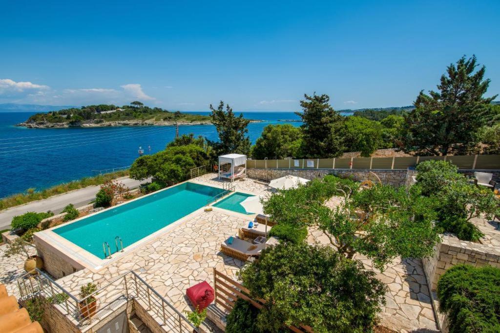 Sea View Suite With Pool Gaios Eksteriør bilde