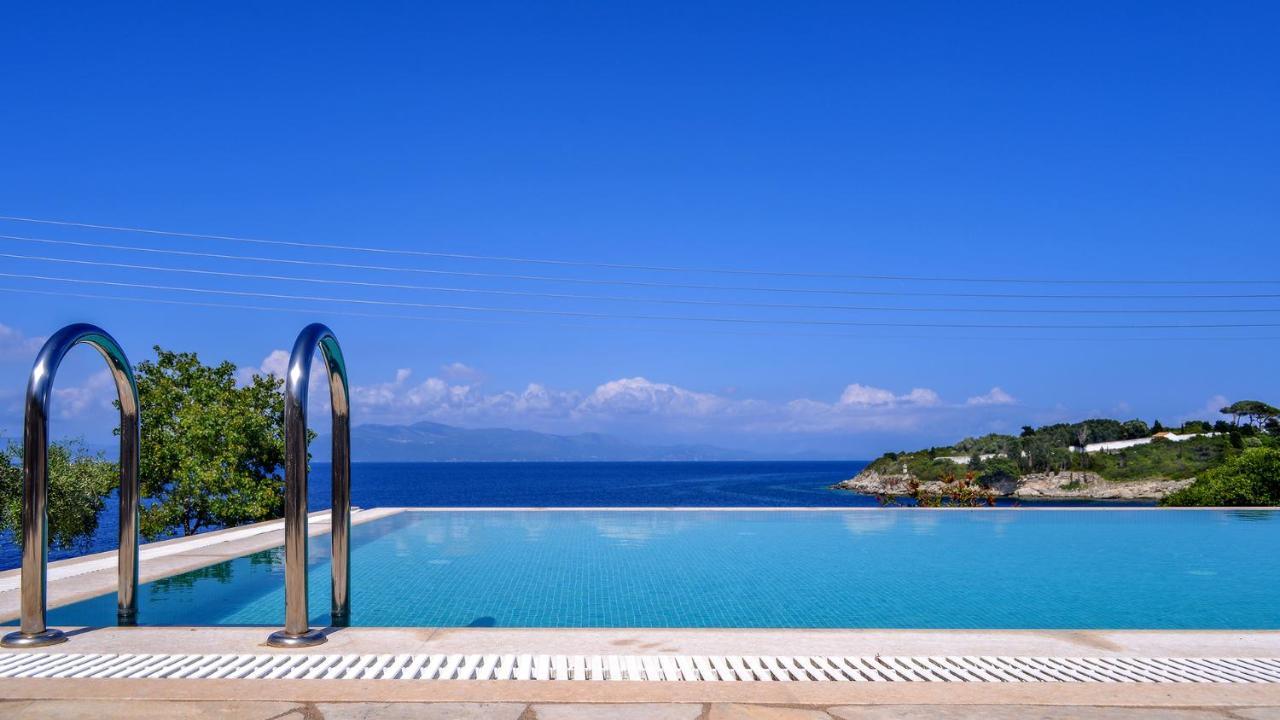 Sea View Suite With Pool Gaios Eksteriør bilde