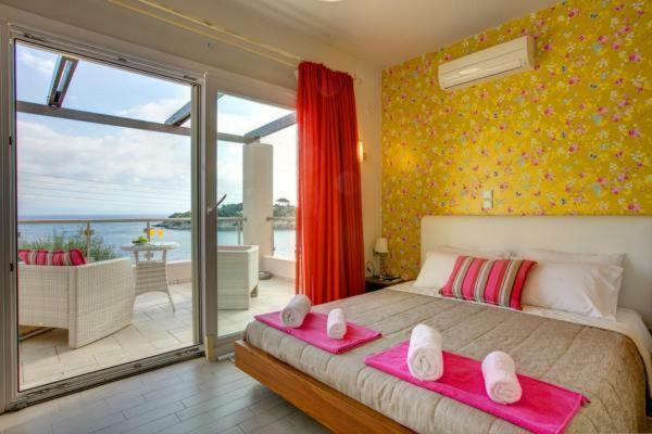 Sea View Suite With Pool Gaios Eksteriør bilde